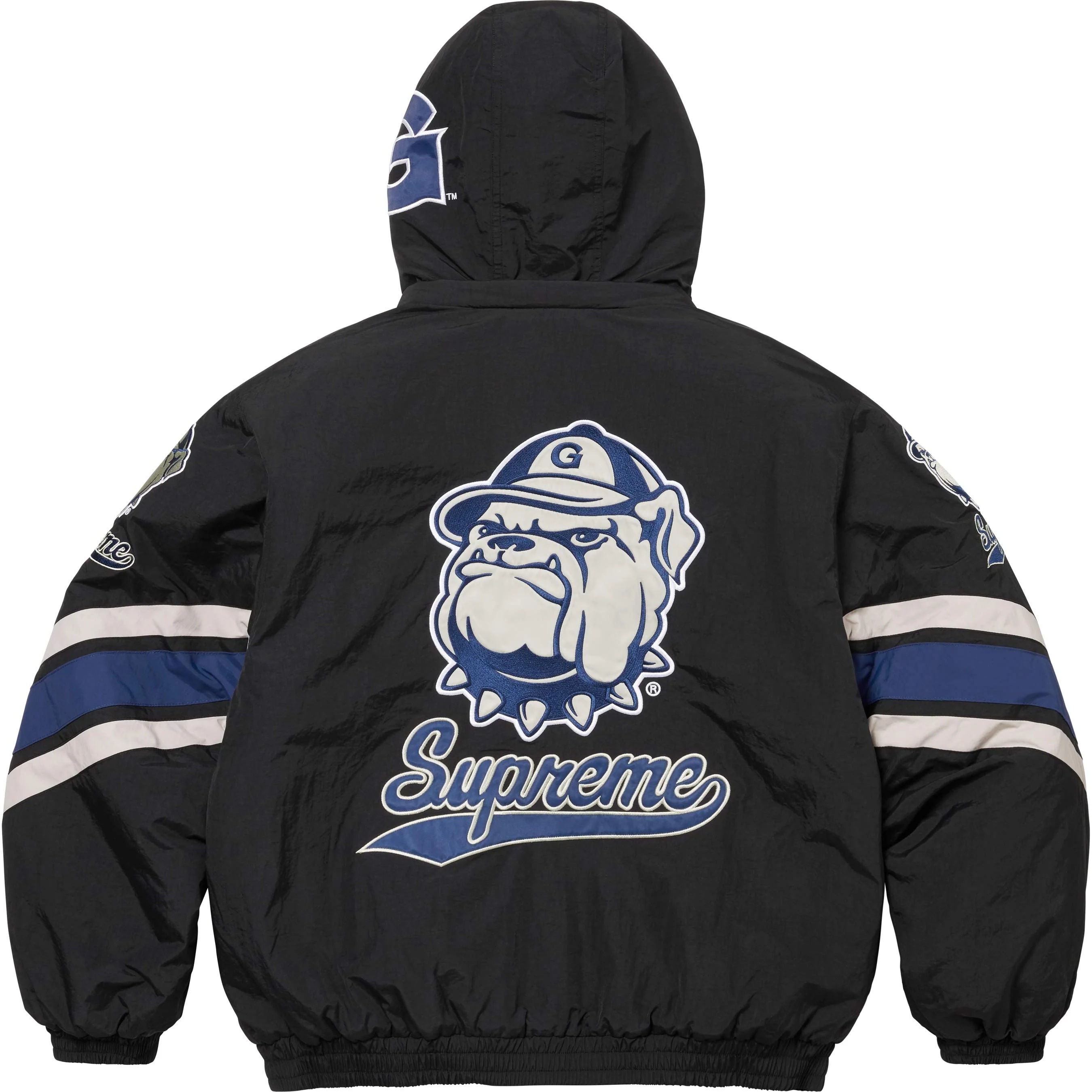 Supreme®/Mitchell & Ness NCAA Hooded Stadium Jacket view 15